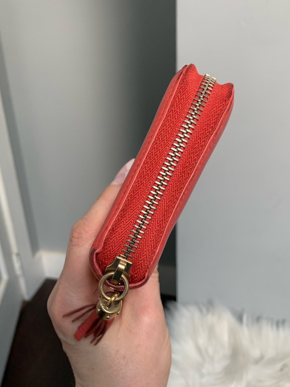 Authentic pink Gucci soho large zippy wallet. - Picture 5 of 14